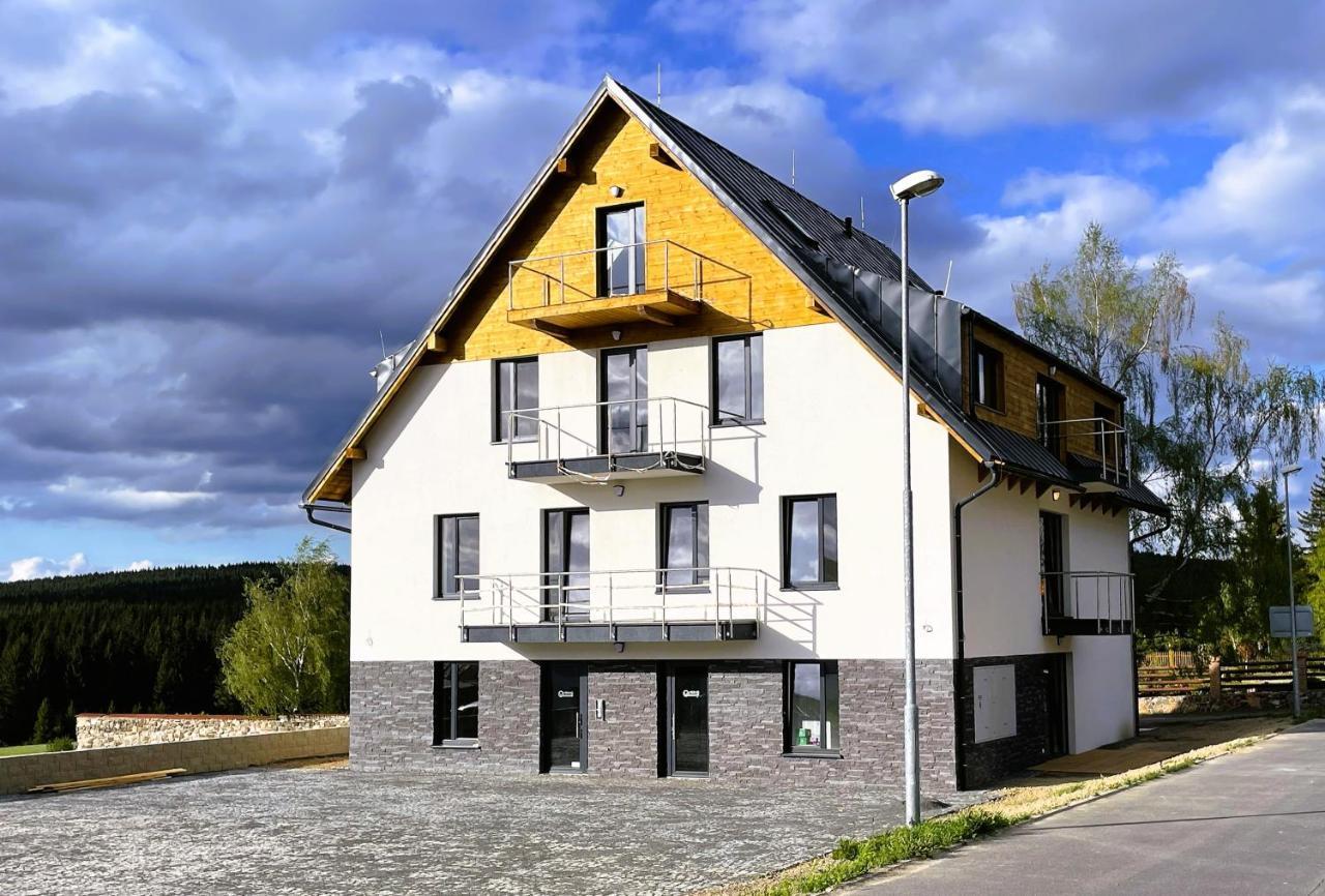 Apartman Plesivec U Sjezdovky Abertamy Esterno foto
