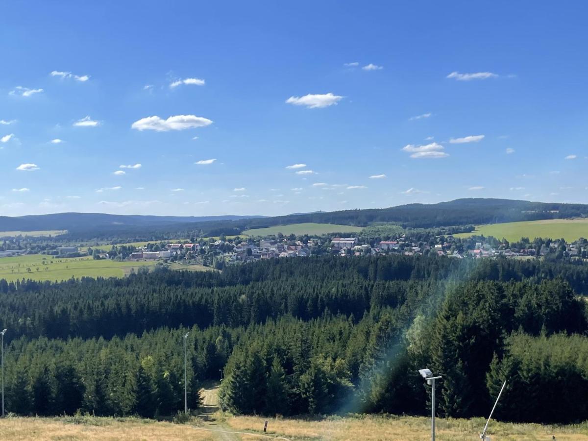 Apartman Plesivec U Sjezdovky Abertamy Esterno foto