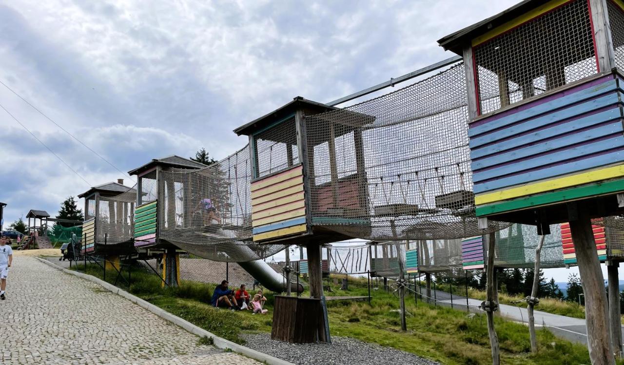 Apartman Plesivec U Sjezdovky Abertamy Esterno foto